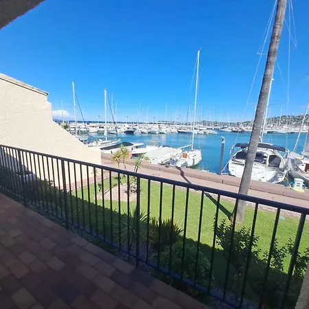 Brigantine112 - Appt 4 Pers Climatise Vue Avec Acces Direct Au Port, Proche De St Tropez Et Ses Plages Cogolin