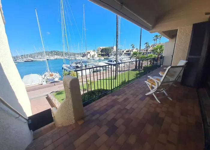 Apartament Brigantine112 - Appt 4 Pers Climatise Vue Avec Acces Direct Au Port, Proche De St Tropez Et Ses Plages